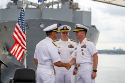 COMLOG WESTPAC Change of Command