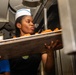 USS Theodore Roosevelt Culinary Specialists Prepare Food for Sailors