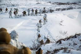 Marines Scale Mount Tarn, Chile