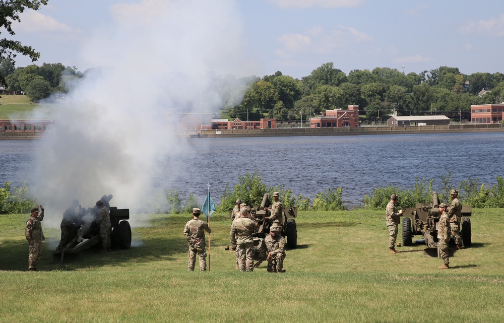 11-Gun Salute at Rock Island Arsenal