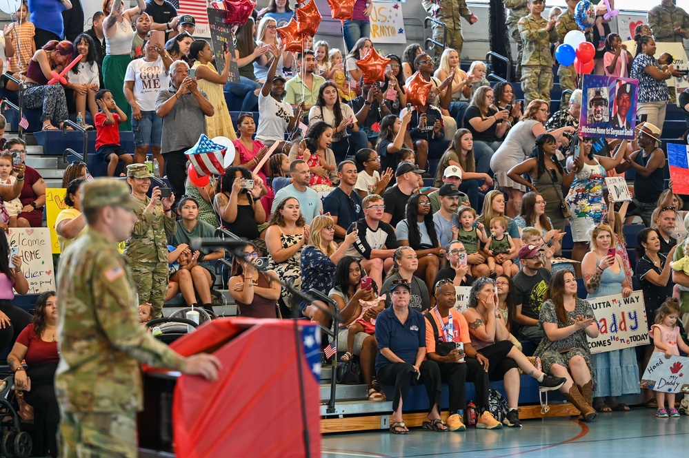 Welcome home 7th Transportation Brigade
