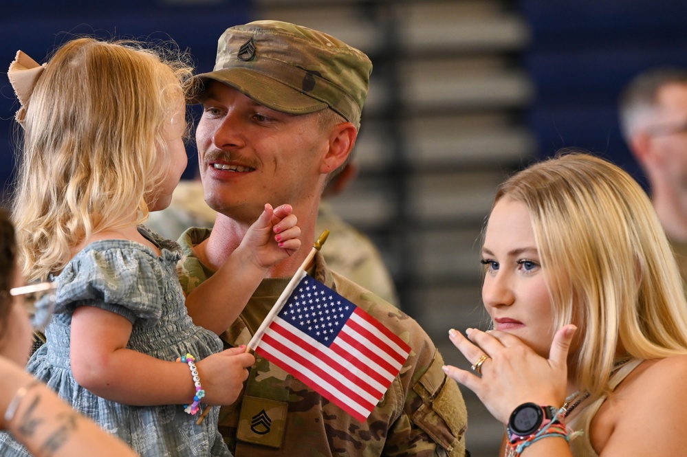 Welcome home 7th Transportation Brigade