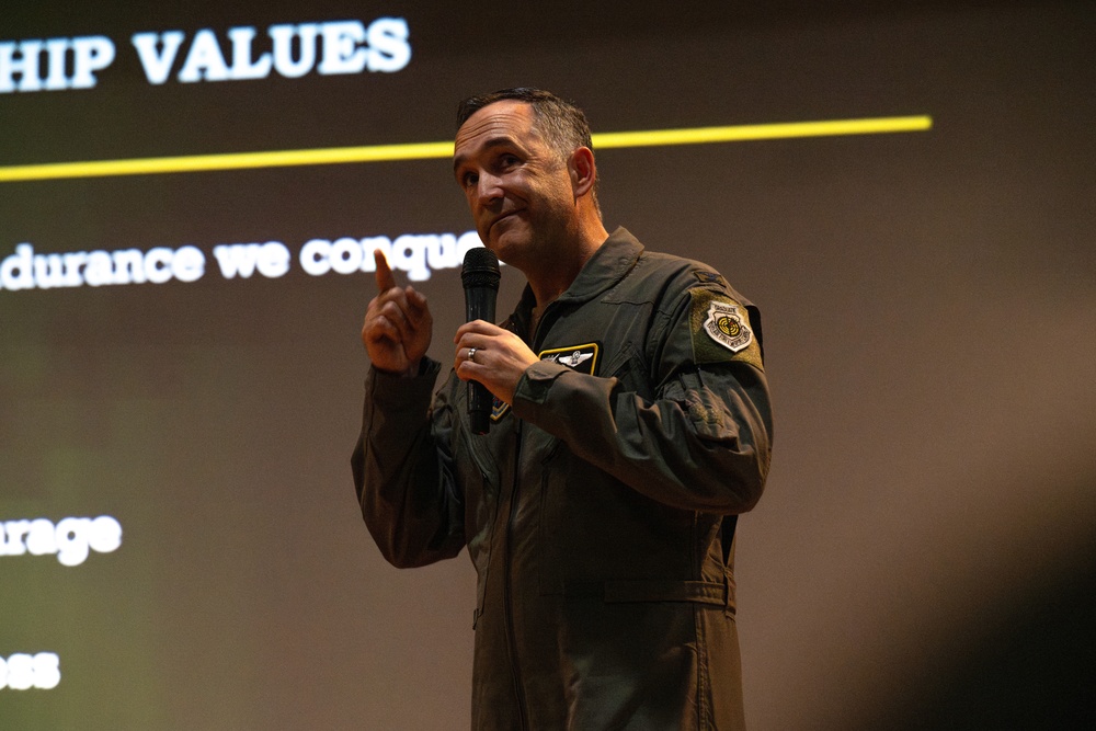 Warbirds get to know new leaders during 5th BW all-calls