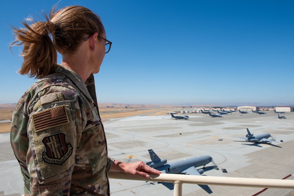 60th AMW welcomes first-ever female command chief