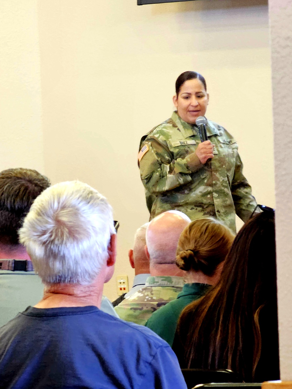 Fort McCoy’s newest garrison commander holds July 2024 town hall with installation workforce