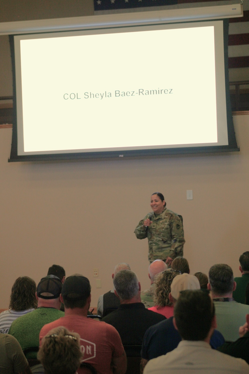 Fort McCoy’s newest garrison commander holds July 2024 town hall with installation workforce