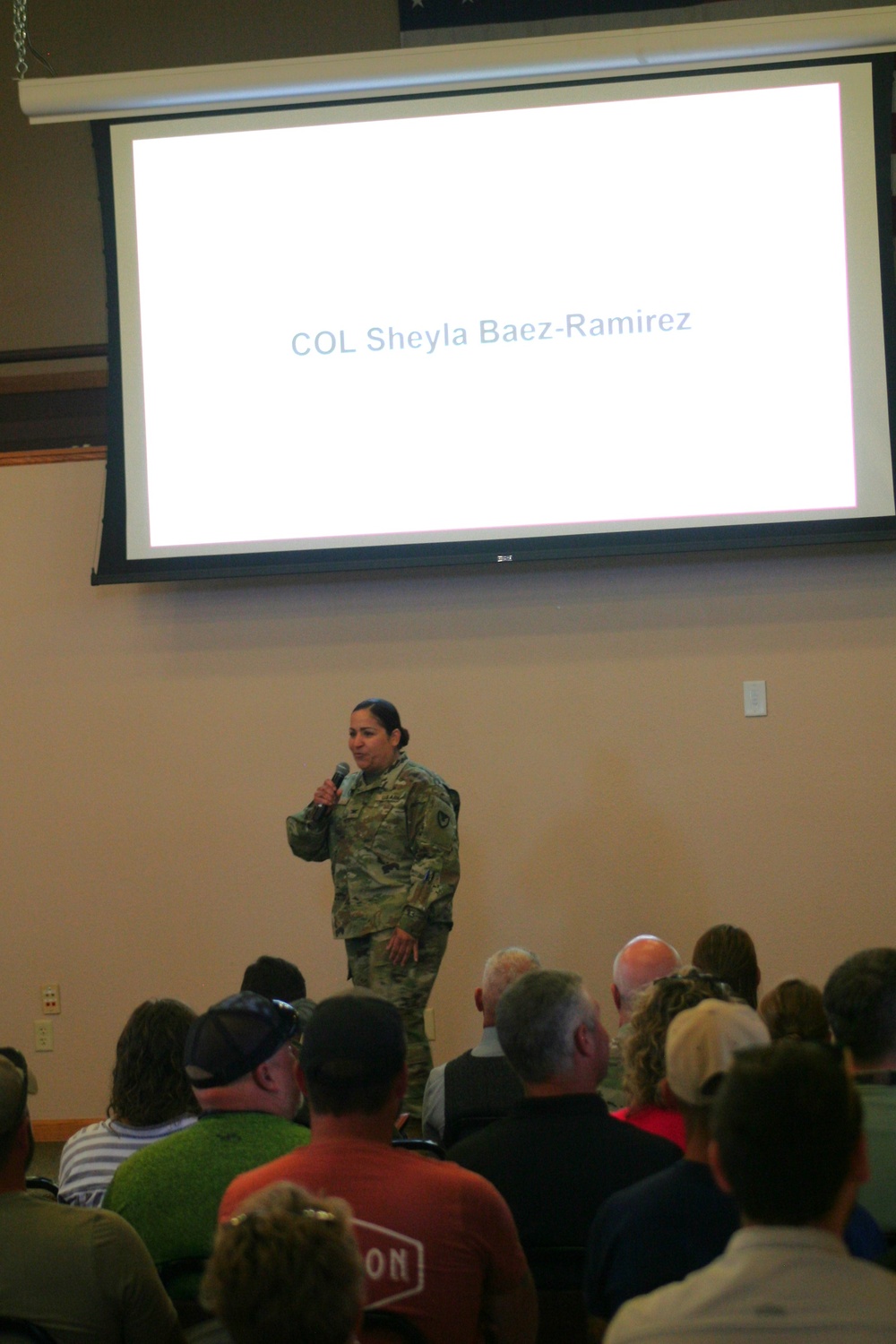 Fort McCoy’s newest garrison commander holds July 2024 town hall with installation workforce