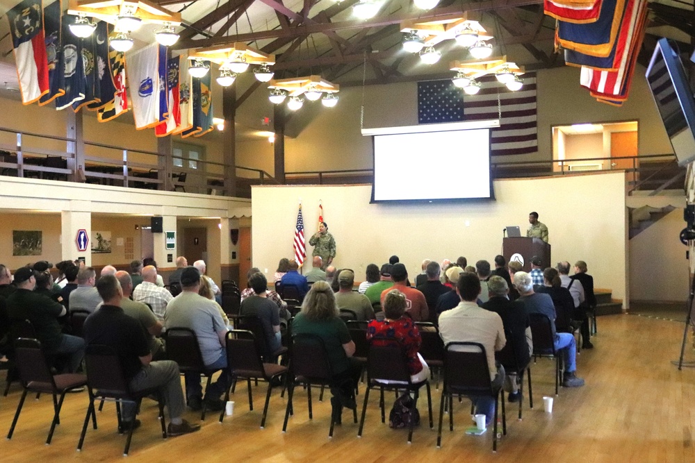 Fort McCoy’s newest garrison commander holds July 2024 town hall with installation workforce