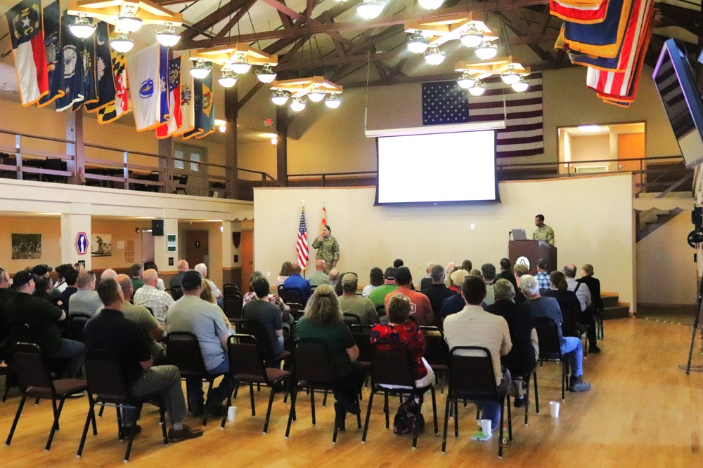 Fort McCoy’s newest garrison commander holds July 2024 town hall with installation workforce