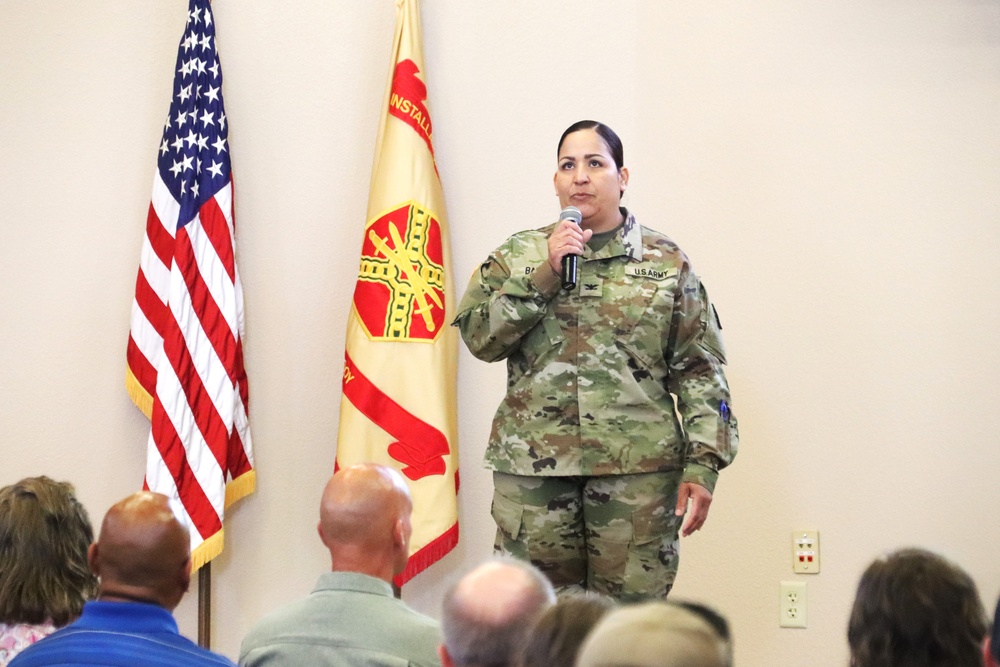 Fort McCoy’s newest garrison commander holds July 2024 town hall with installation workforce