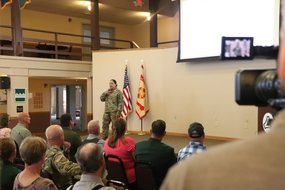 Fort McCoy’s newest garrison commander holds July 2024 town hall with installation workforce