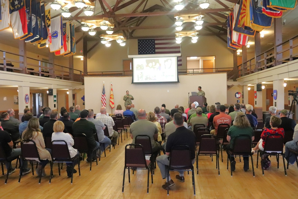 Fort McCoy’s newest garrison commander holds July 2024 town hall with installation workforce