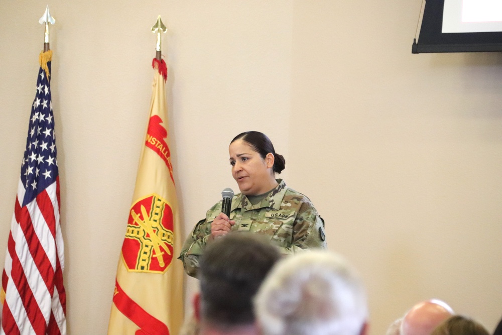 Fort McCoy’s newest garrison commander holds July 2024 town hall with installation workforce