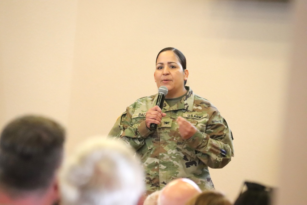 Fort McCoy’s newest garrison commander holds July 2024 town hall with installation workforce