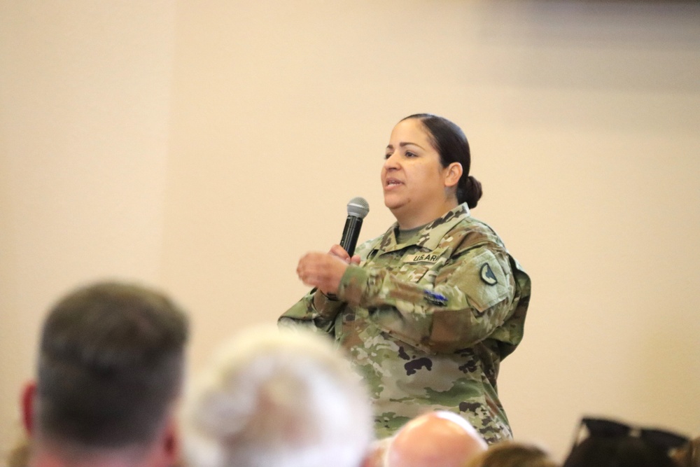 Fort McCoy’s newest garrison commander holds July 2024 town hall with installation workforce