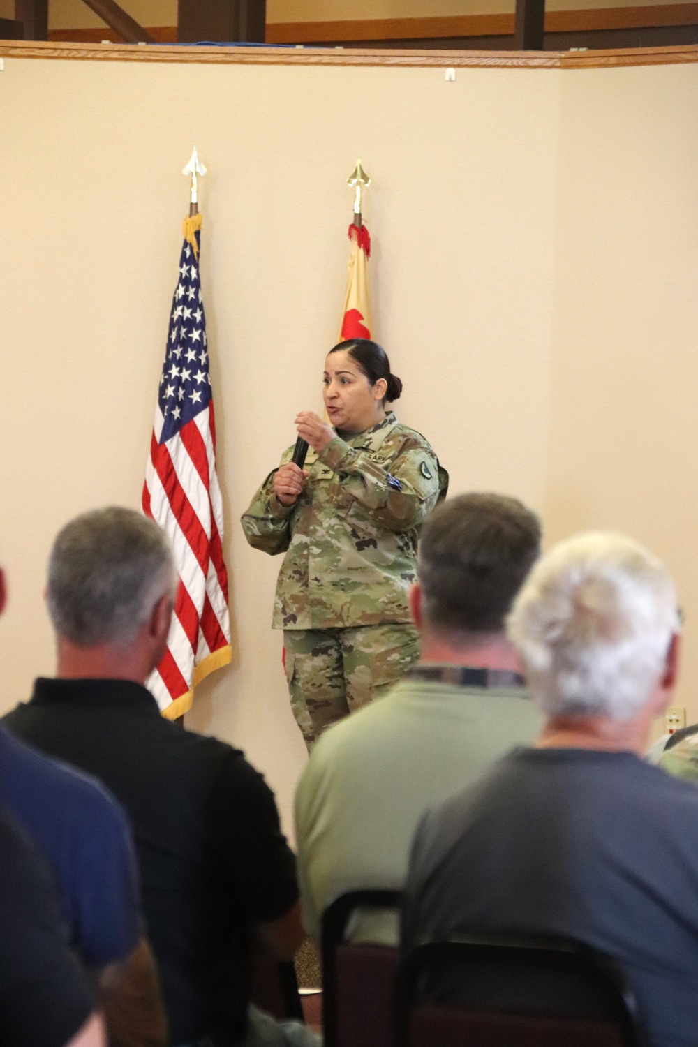 Fort McCoy’s newest garrison commander holds July 2024 town hall with installation workforce