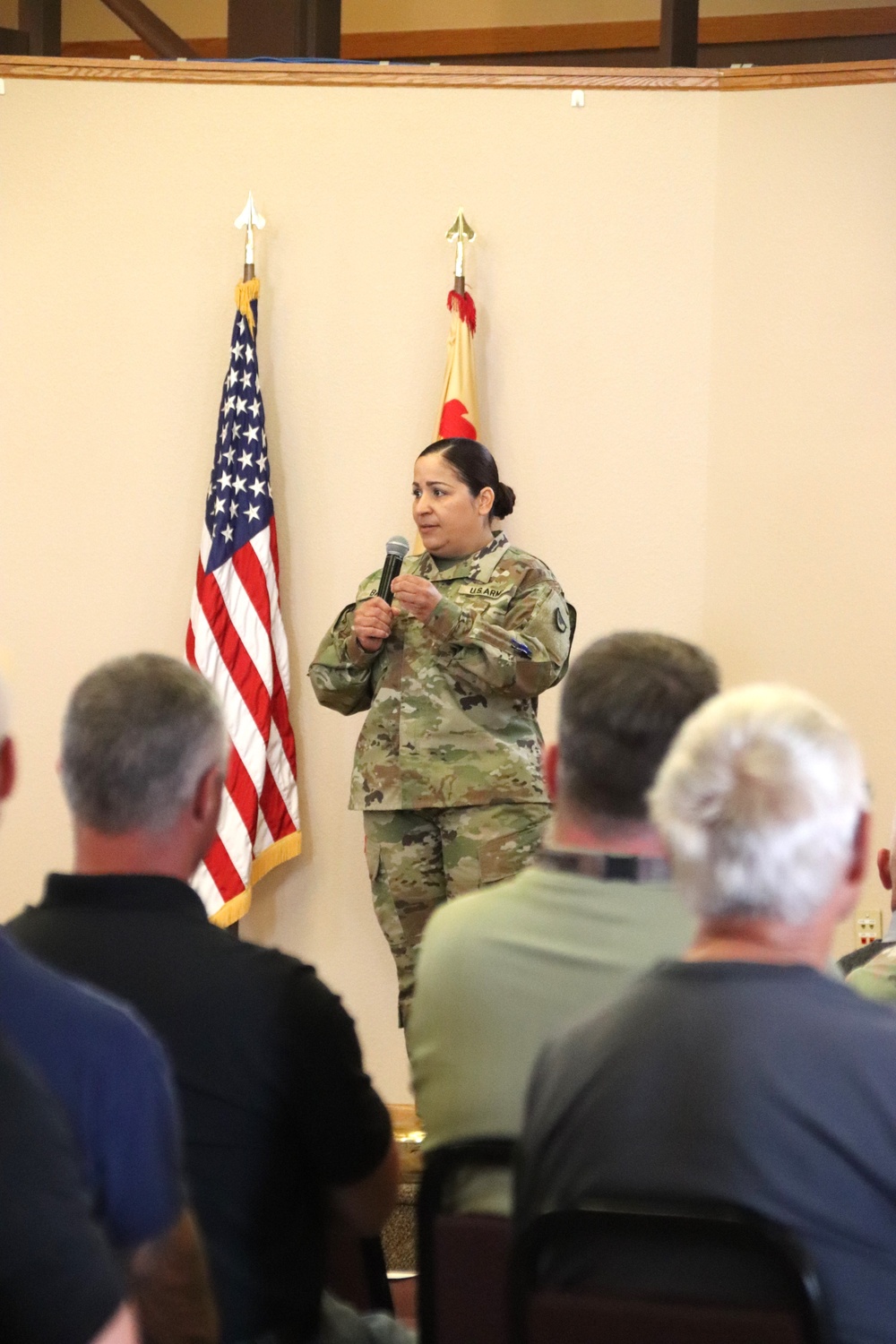 Fort McCoy’s newest garrison commander holds July 2024 town hall with installation workforce