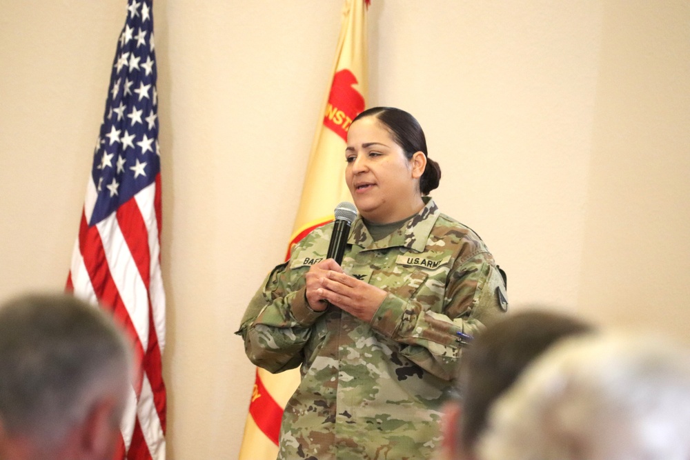 Fort McCoy’s newest garrison commander holds July 2024 town hall with installation workforce