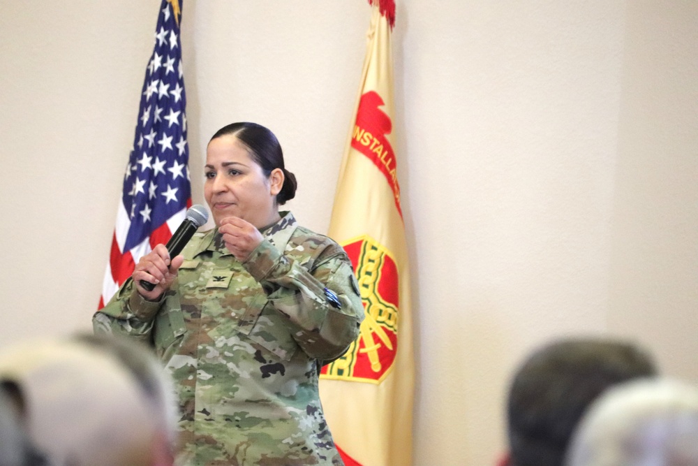 Fort McCoy’s newest garrison commander holds July 2024 town hall with installation workforce