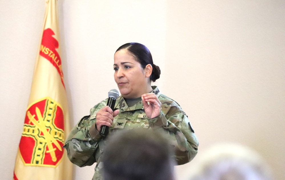 Fort McCoy’s newest garrison commander holds July 2024 town hall with installation workforce