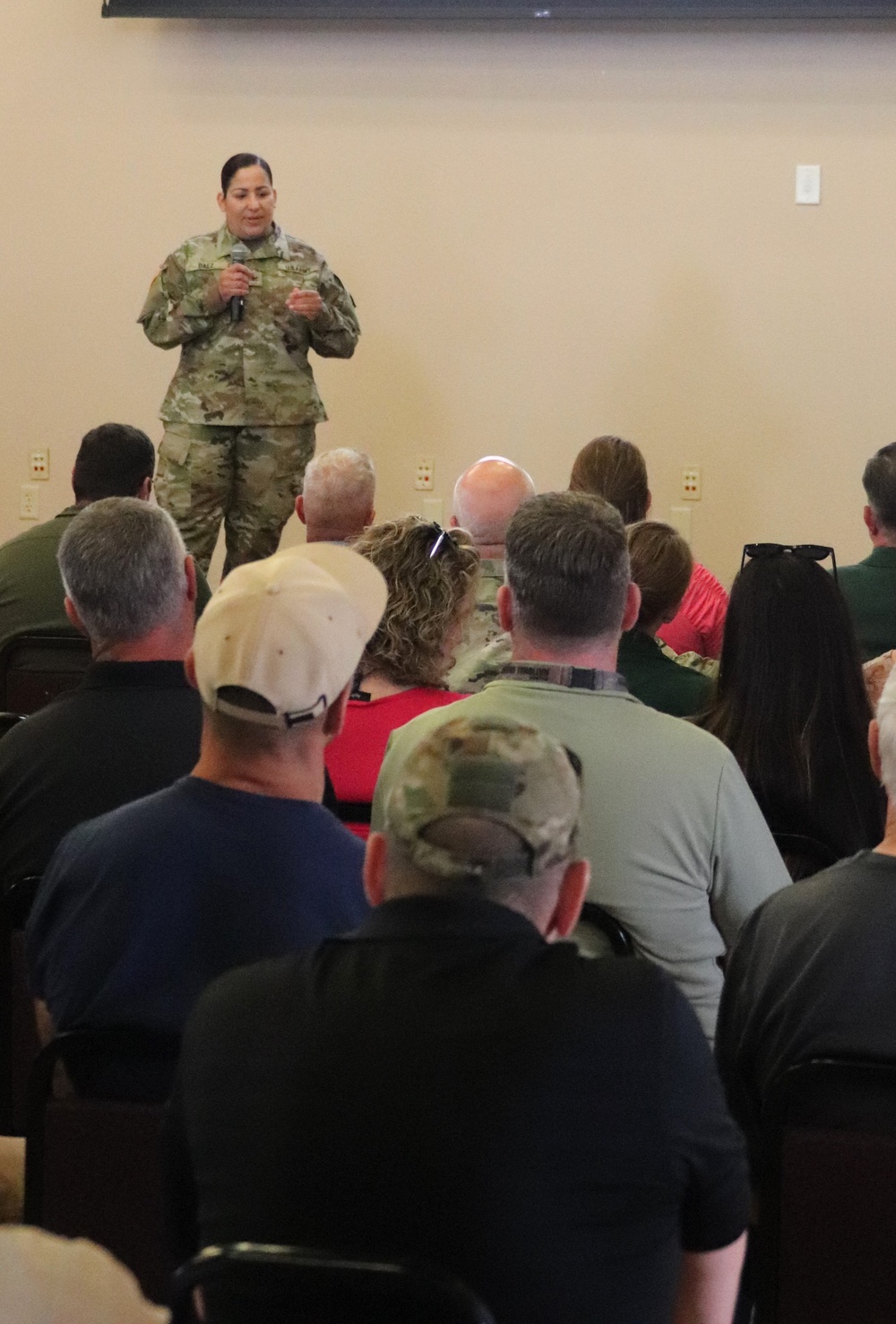 Fort McCoy’s newest garrison commander holds July 2024 town hall with installation workforce