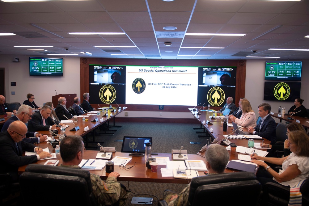 USSOCOM hosts quarterly 1st SOF Truth day on transitioning from the military