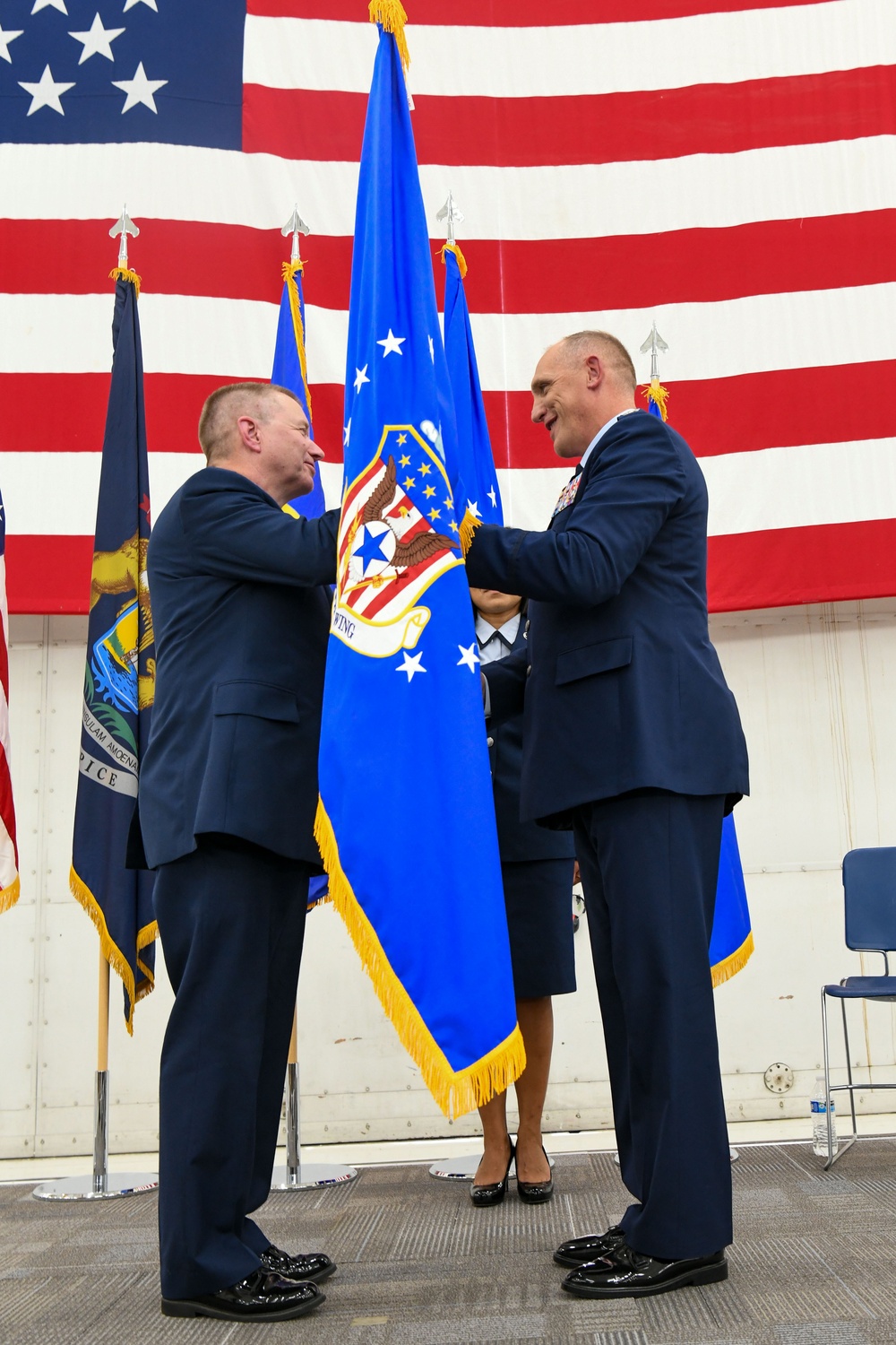 The 110th Wing Receives a New Commander