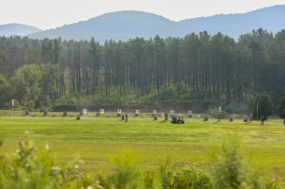 U.S. Army National Guard Soldiers compete during NBWC2024