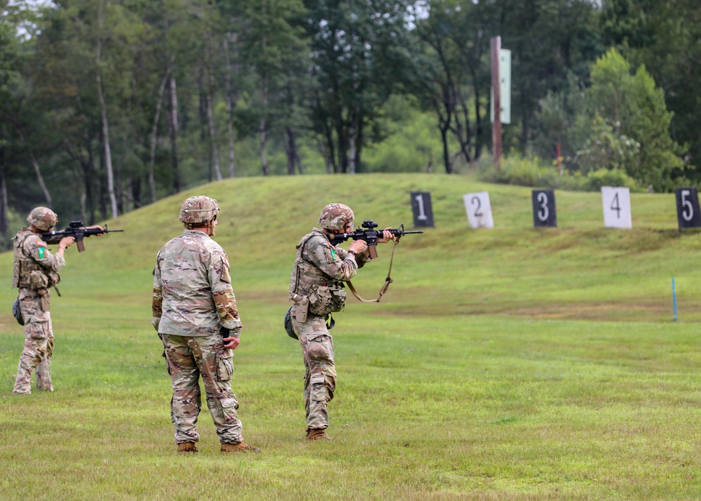U.S. Army National Guard Soldiers compete during NBWC2024