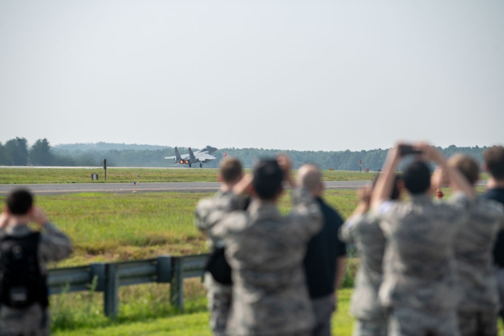 104th Fighter Wing hosts 103rd Composite Squadron Civil Air Patrol for base tour