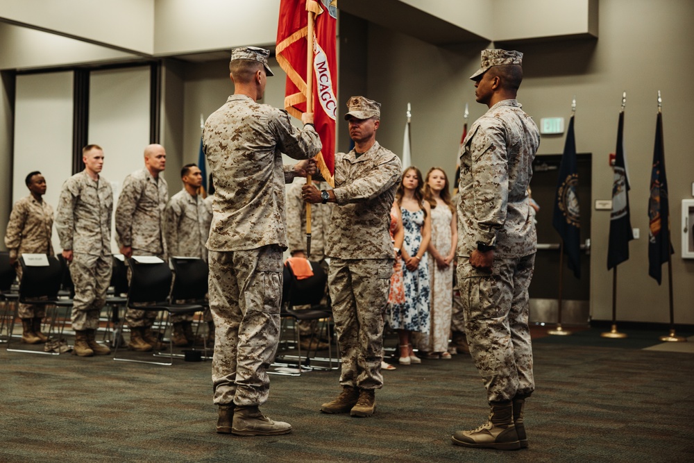 HQBN, MCAGCC conducts change of command ceremony