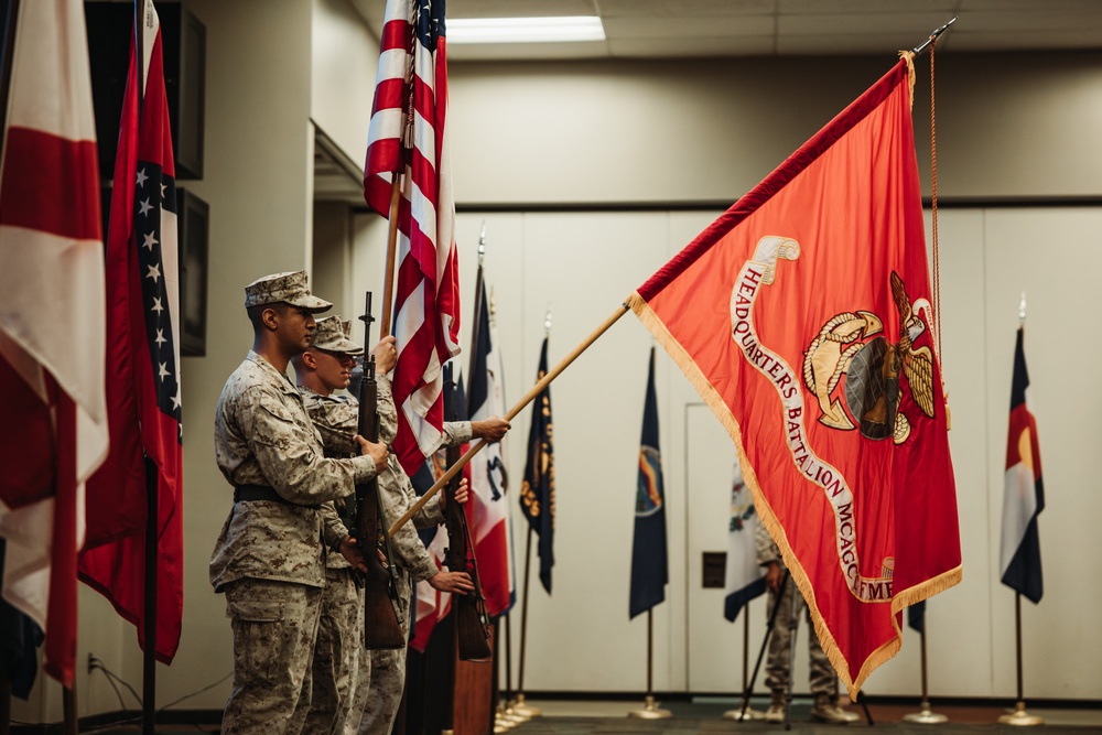 HQBN, MCAGCC conducts change of command ceremony