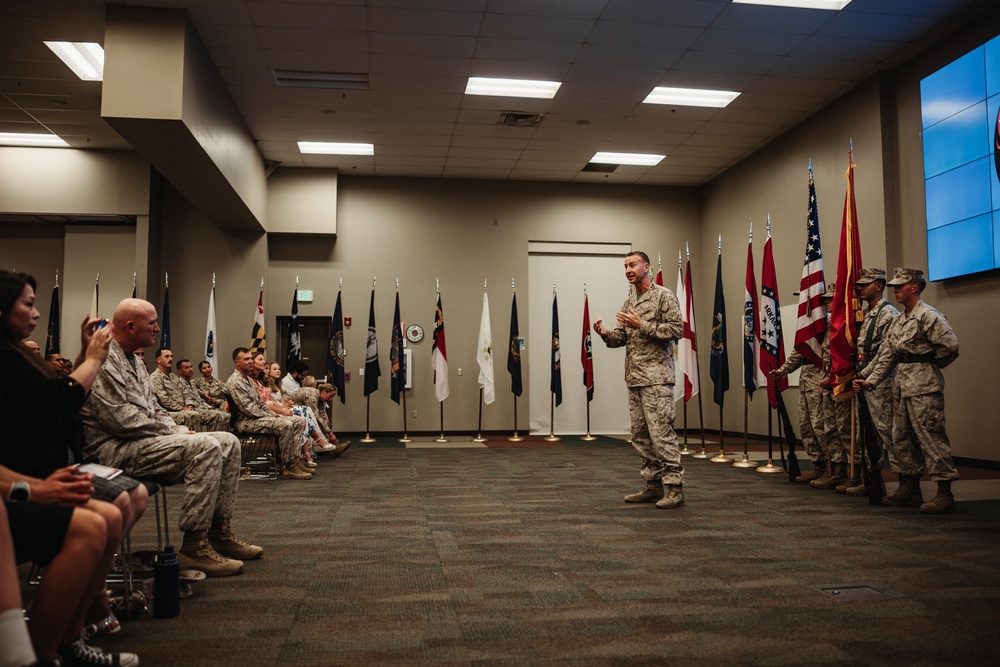 HQBN, MCAGCC conducts change of command ceremony