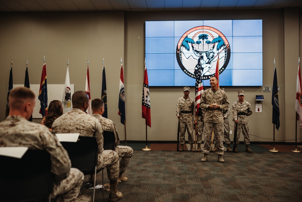 HQBN, MCAGCC conducts change of command ceremony