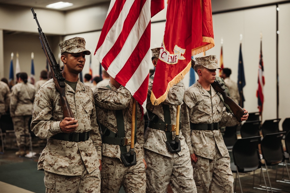 HQBN, MCAGCC conducts change of command ceremony