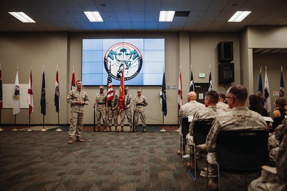 HQBN, MCAGCC conducts change of command ceremony