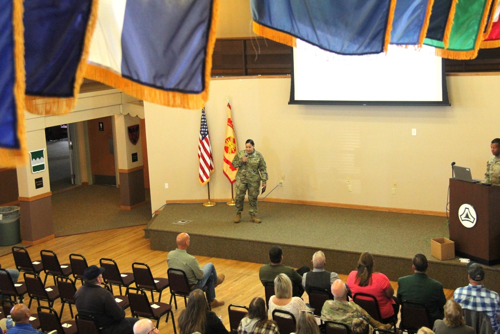 Fort McCoy’s newest garrison commander holds July 2024 town hall with installation workforce