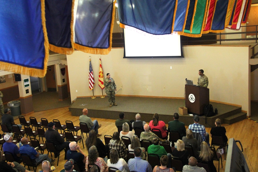 Fort McCoy’s newest garrison commander holds July 2024 town hall with installation workforce