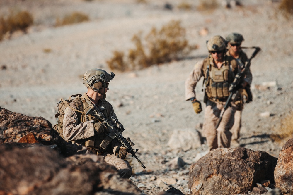 Marines with V1/2 conduct company attacks during SLTE 5-24