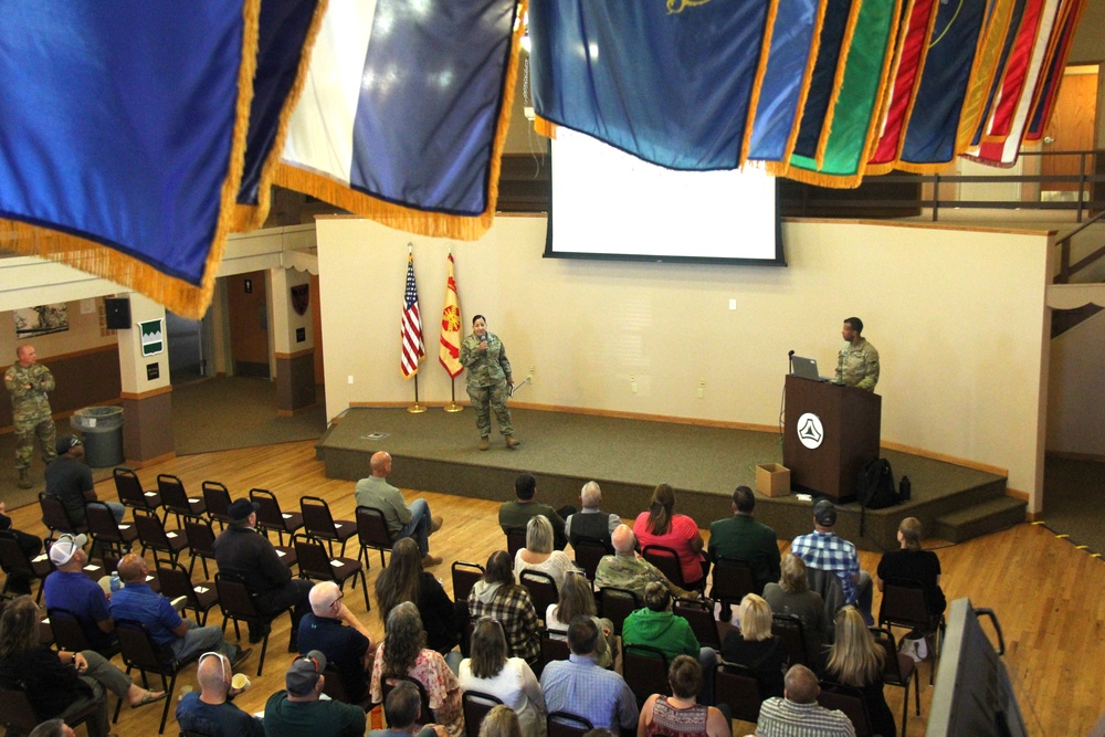 Fort McCoy’s newest garrison commander holds July 2024 town hall with installation workforce