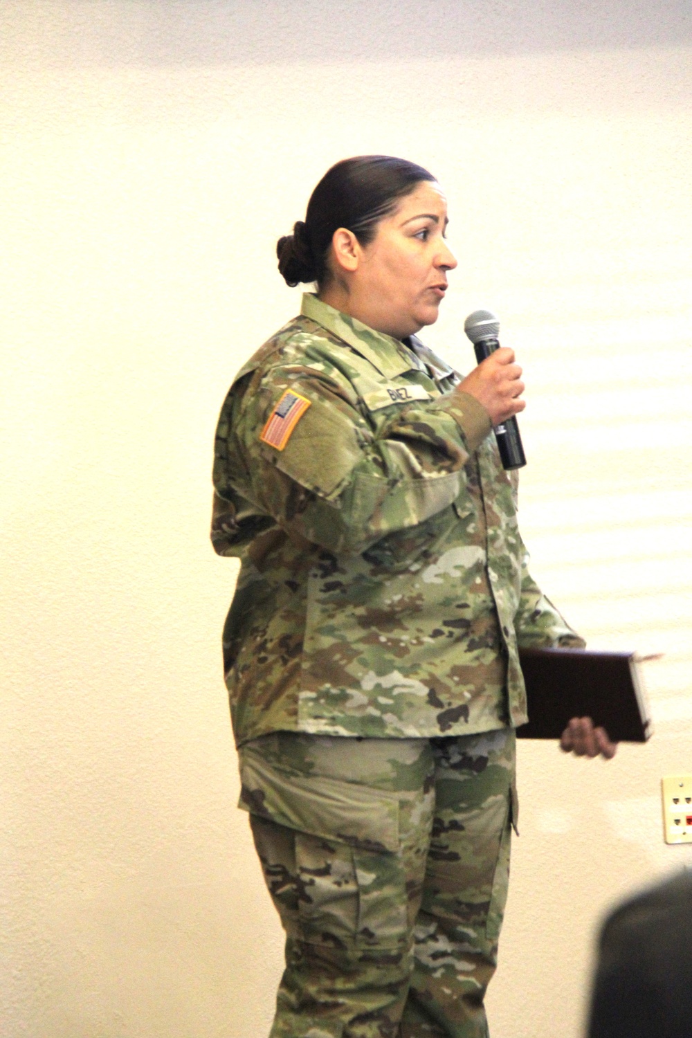 Fort McCoy’s newest garrison commander holds July 2024 town hall with installation workforce