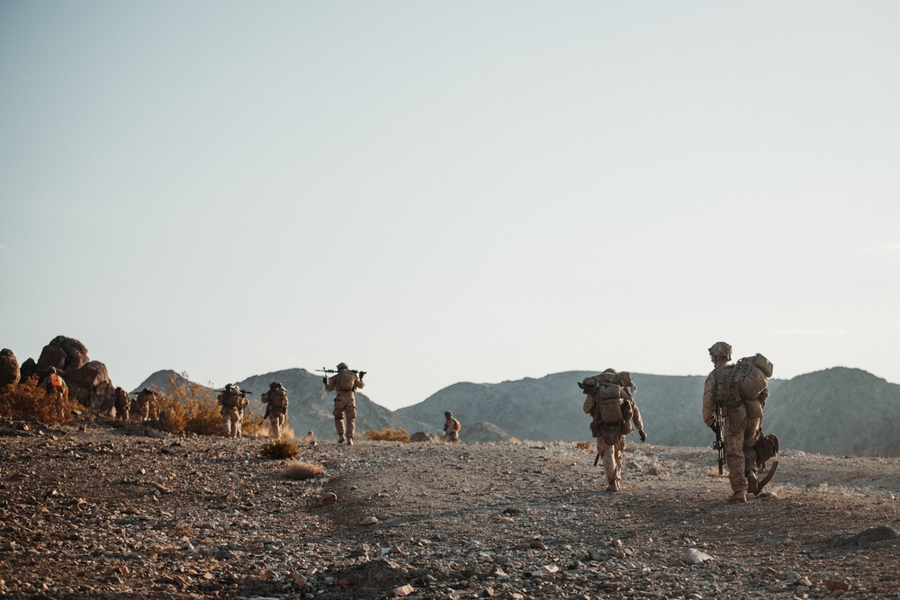 Marines with V1/2 conduct company attacks during SLTE 5-24
