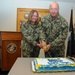 Navy and Marine Corps Force Health Protection holds a Cake Cutting for the Medical Service Corps 77th Birthday