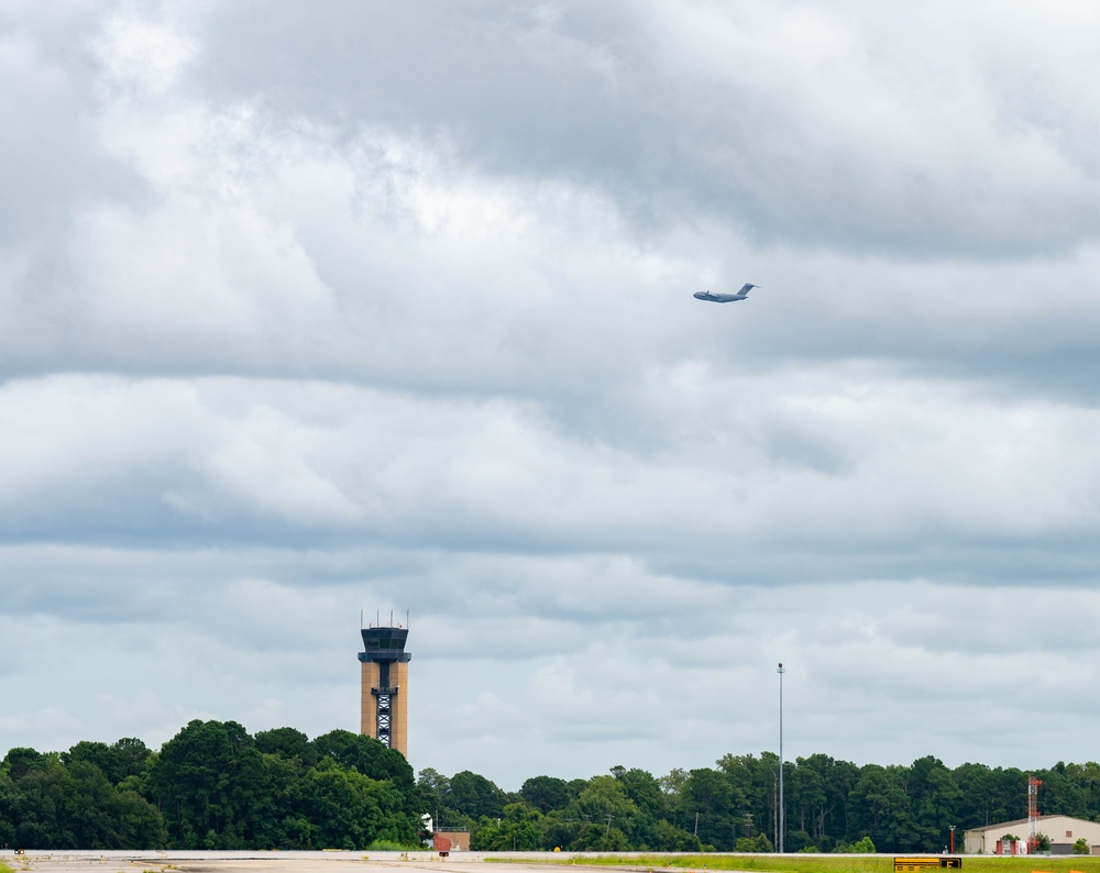 JB Charleston relocates aircraft in preparation for Hurricane Debby