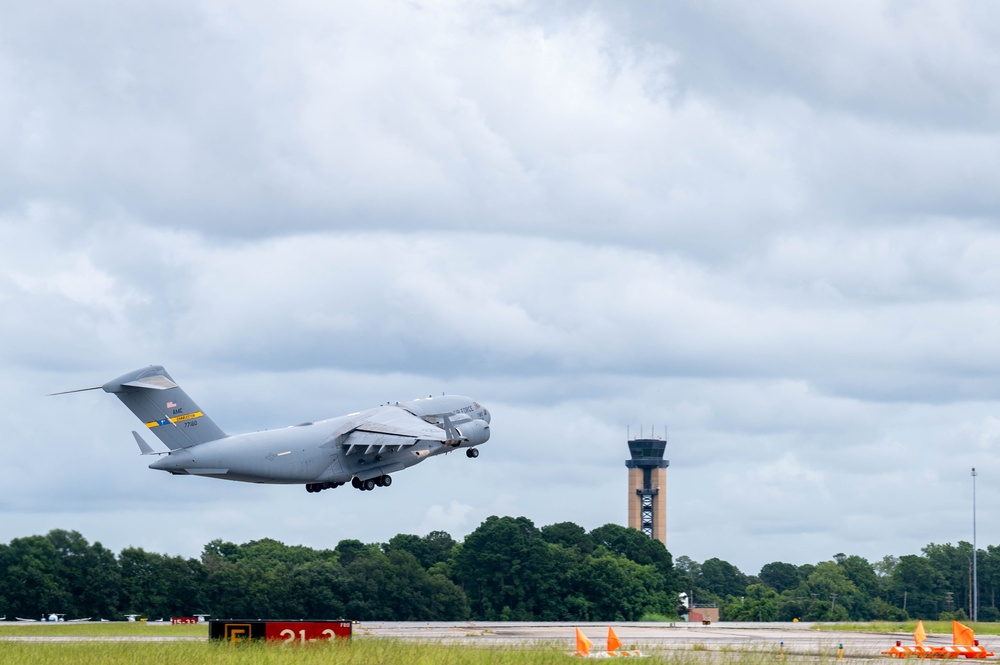 JB Charleston relocates aircraft in preparation for Hurricane Debby