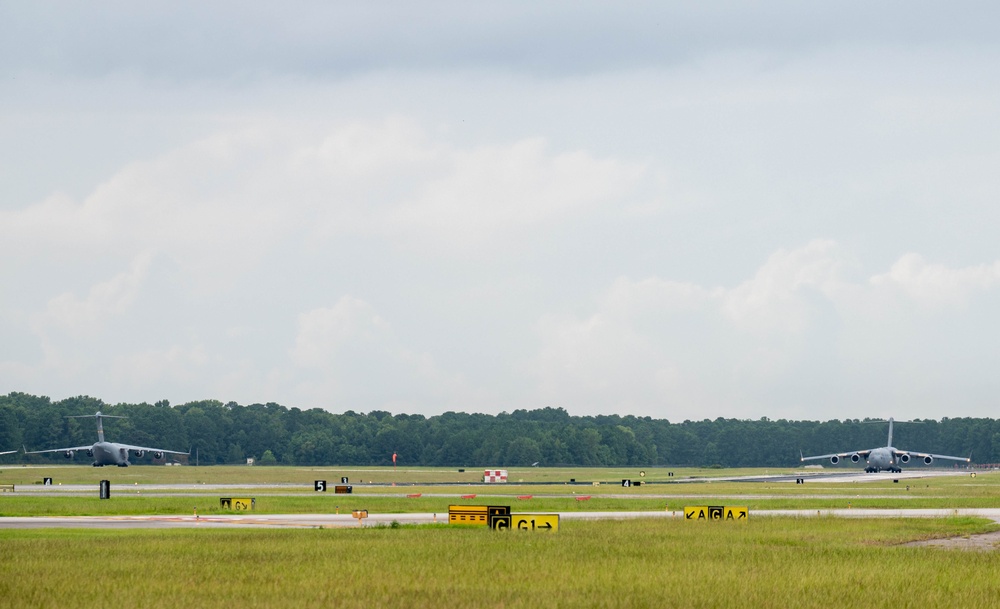 JB Charleston relocates aircraft in preparation for Hurricane Debby