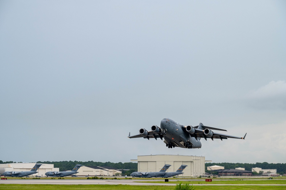 JB Charleston relocates aircraft in preparation for Hurricane Debby