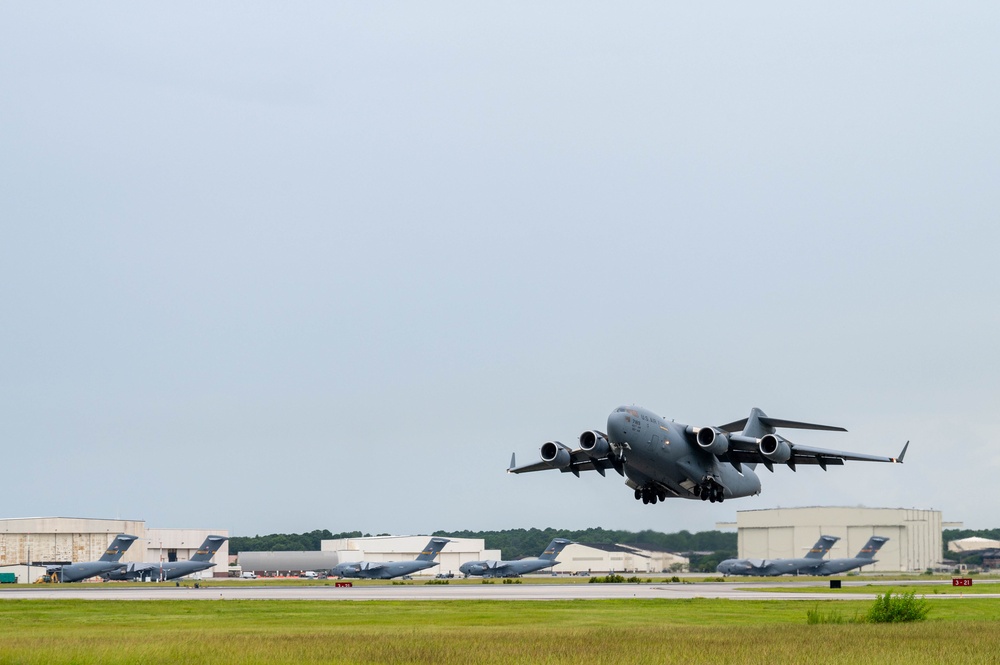 JB Charleston relocates aircraft in preparation for Hurricane Debby