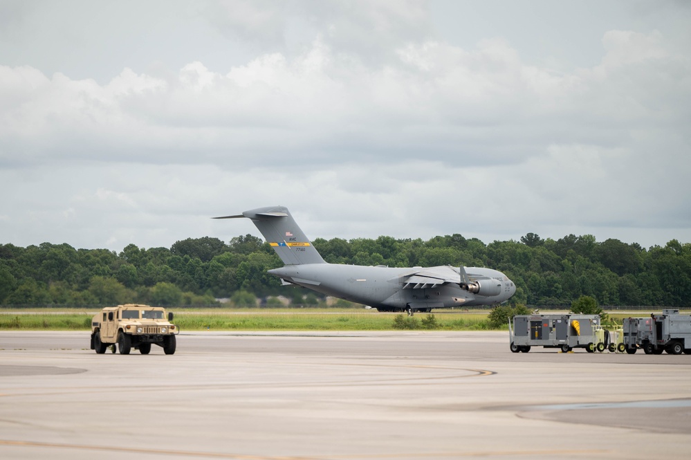 JB Charleston relocates aircraft in preparation for Hurricane Debby