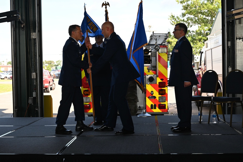 106th Rescue Wing Force Support Squadron Change of Command